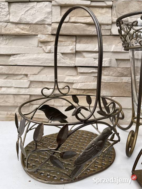 Kolekcja do kuchni metaloplastyka koszyk inny kolor Kłodzko sprzedam