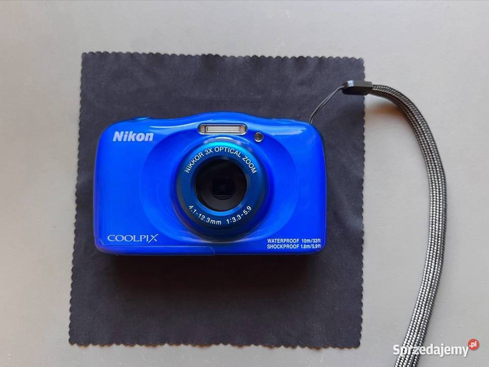 Aparat fotograficzny Nikon Coolpix W100 Stan Białystok