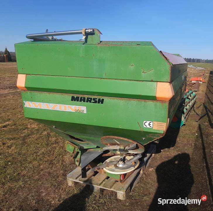 Rozsiewacz do nawozu AMAZONE ZAM 1500 2500 2700 Rozsiewacze nawozów Jastrowie