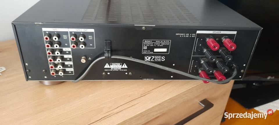 Wzmacn7acz sony ta f 270 Krotoszyn sprzedam