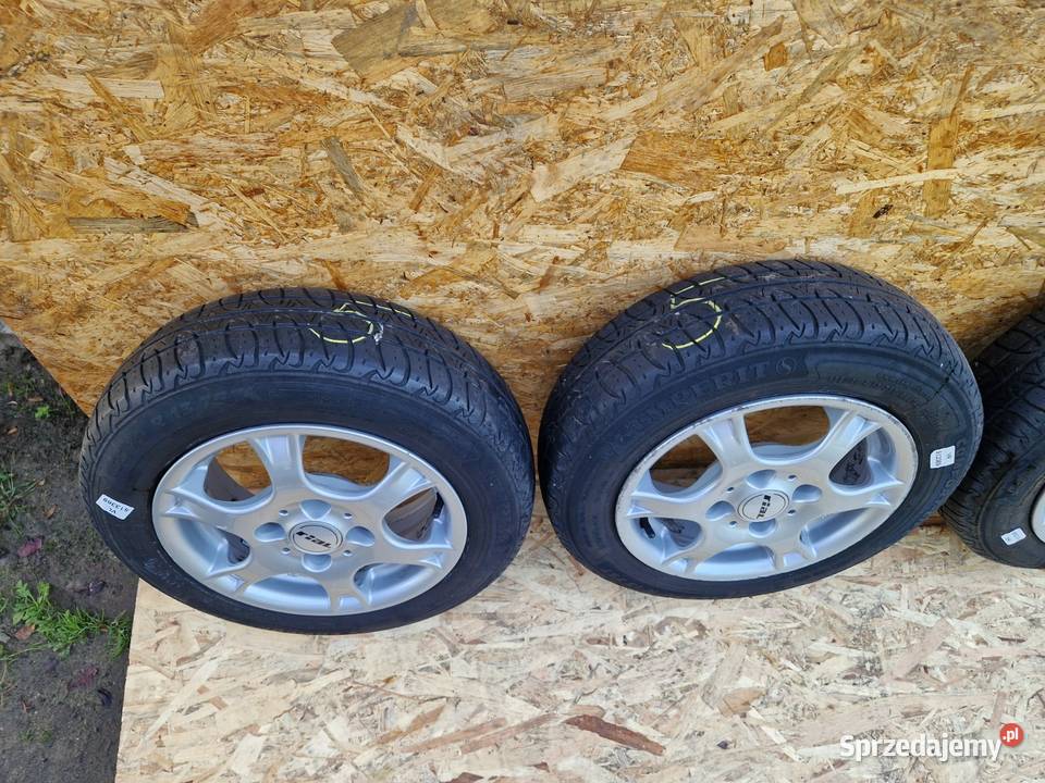 FELGI ALUMINIOWE RIAL ET38 6Jx15 4X108 OPONY Słowikowo sprzedam