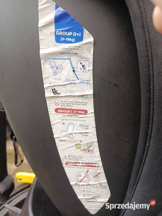 Fotelik samochodowy ISOFIX obrotowy Jaworzno