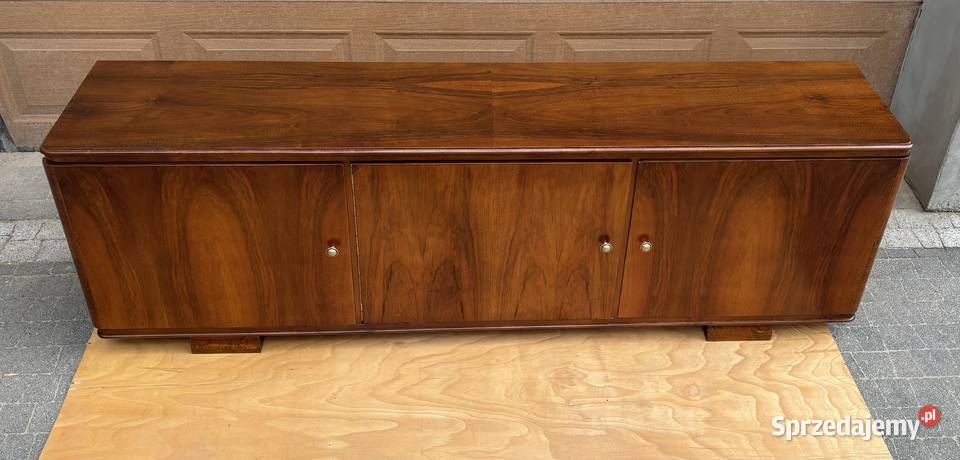 KomodaSzafka RTV Orzechowa Art Deco 195 piękna Warszawa