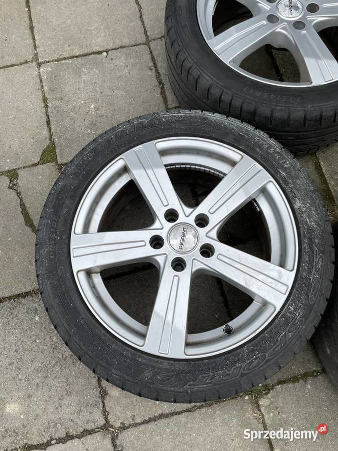 Koła DEZENT 17 5x112 ET37 75 szerokie