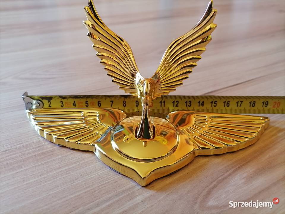 Metalowy chromowany Emblemat naklejka ptaka na Konstantynów Łódzki sprzedam