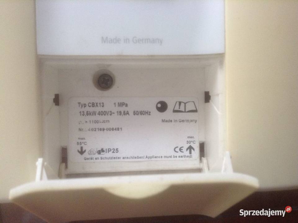 Elektryczny przepływowy podgrzewacz wody CLAGE Opole