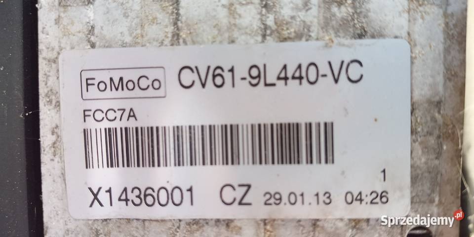 INTERCOOLER FORD FOCUS MK3 C MK2 CV619L440VC małopolskie Krzeszowice sprzedam