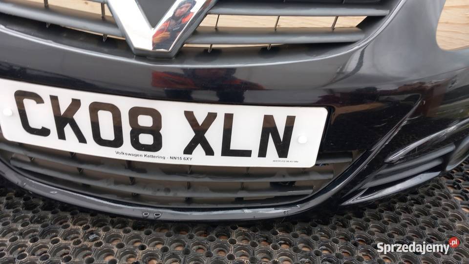 OPEL CORSA D ZDERZAK PRZÓD HALOGEN Z20R