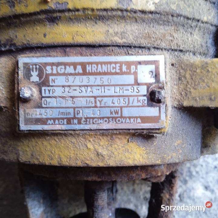 Stara pompa hydrofor Sigma Czechosłowacja do