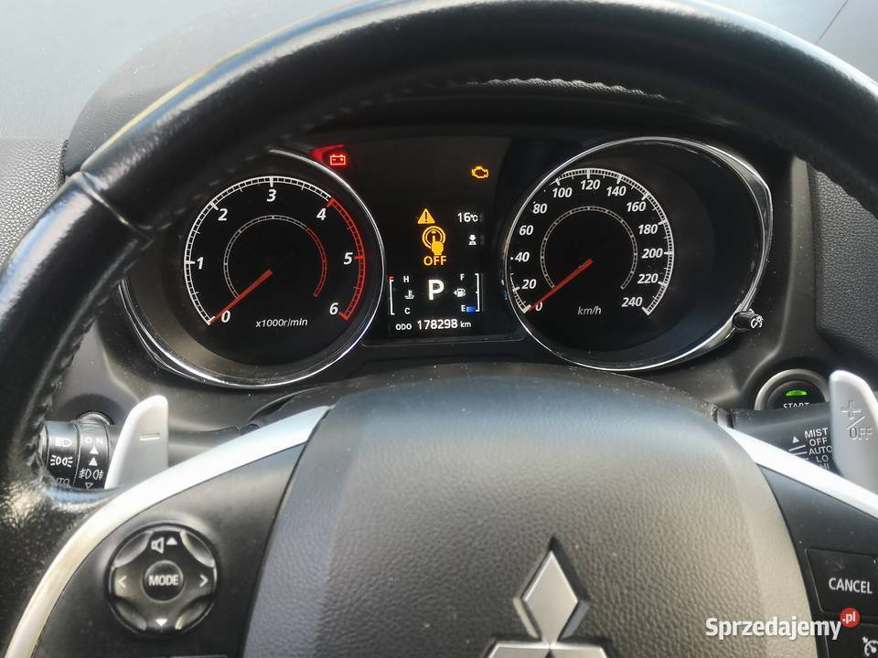 Mitsubishi ASX 22D 4WD Autom Skóra Daimant mazowieckie Warszawa