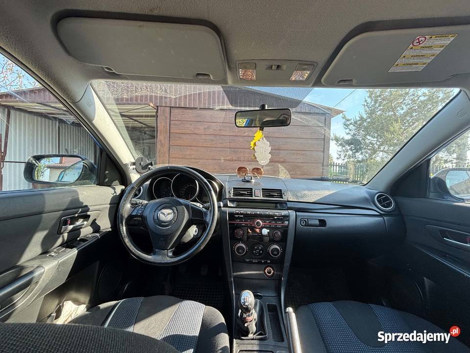 Mazda 3 16 benzyna niebieski Bodzanów sprzedam