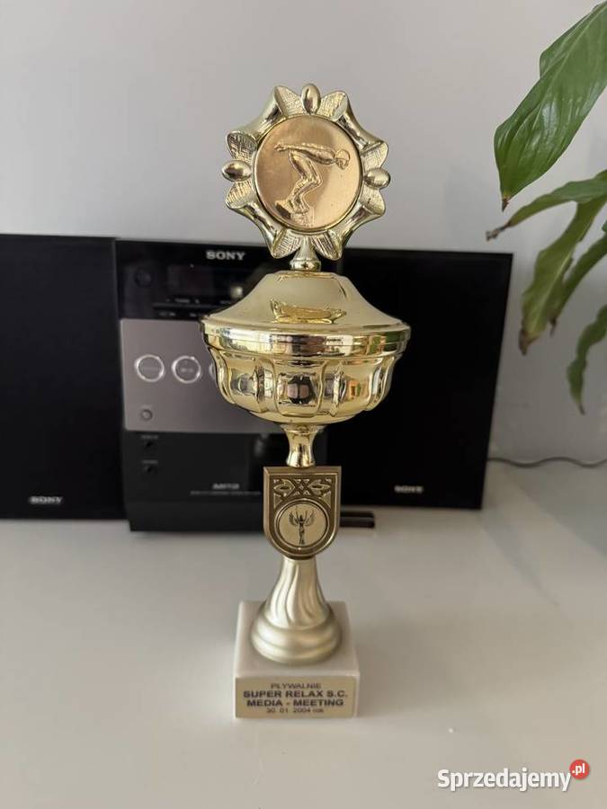 Puchar osiągnięcia sportowe pływanie statuetka świętokrzyskie Kielce sprzedam