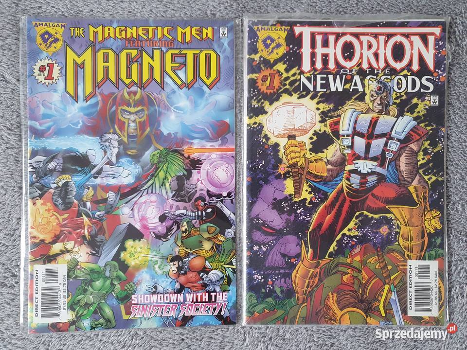 Amalgam Comics zestaw 13 komiksów USA Marvel DC Gdynia
