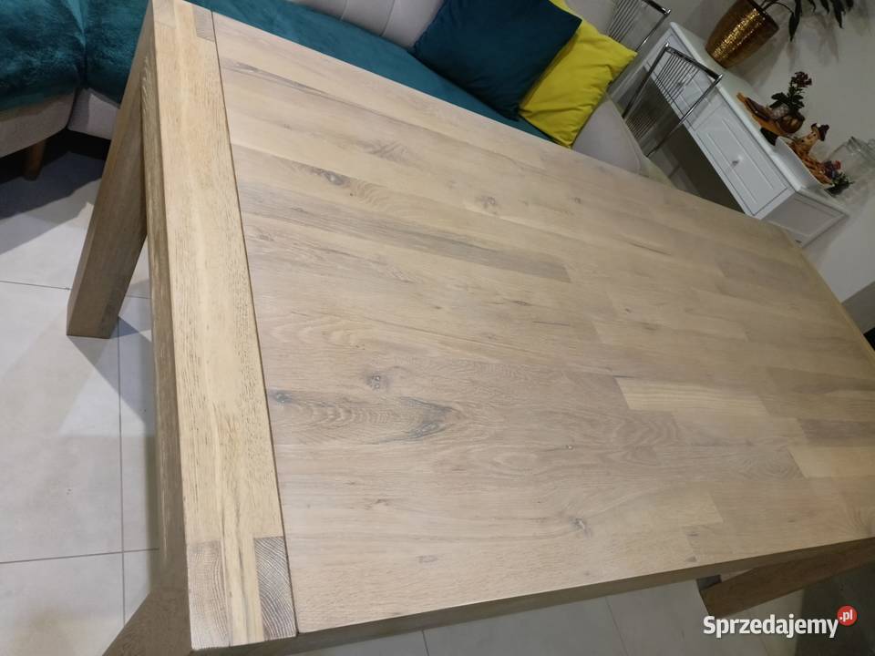 Piękny stół debowy lubuskie Sieniawa