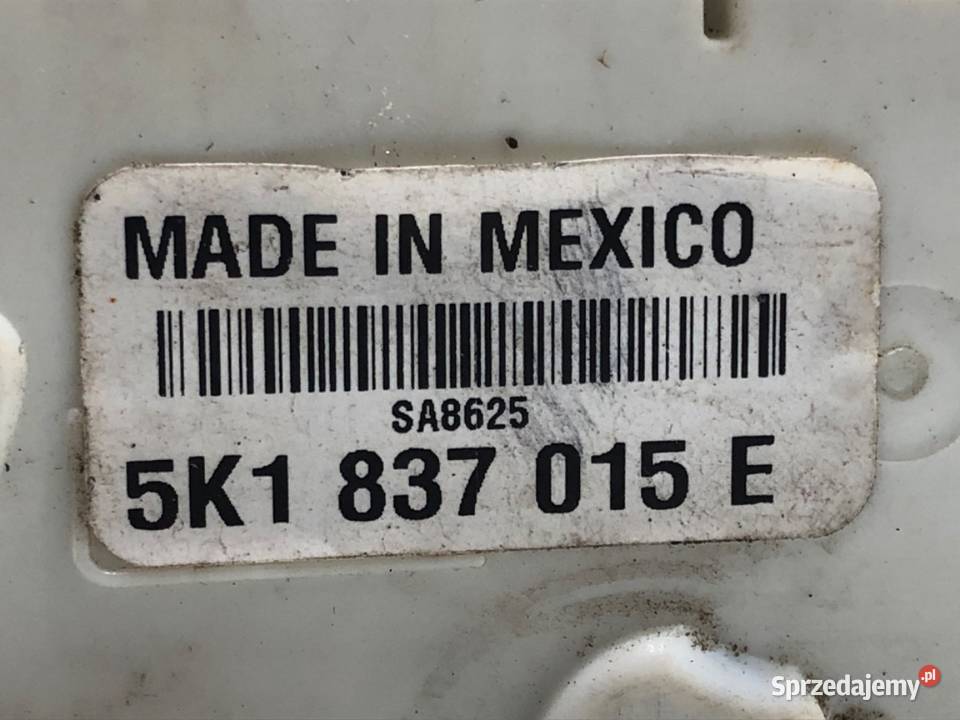 ZAMEK DRZWI LEWY PRZÓD VW PASSAT B7 osobowe sprzedam