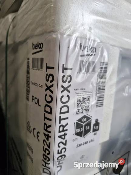 Nowa Suszarka bębnowa BEKO DH9524RTDCXST sprzedam