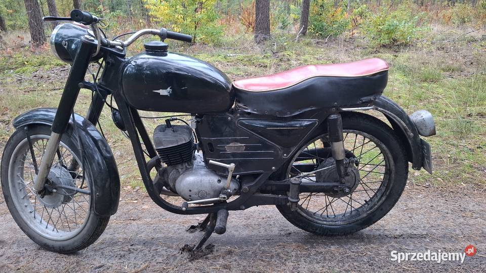 Wsk 125 m06 b1 oryginał Nowy cylinder z tłokiem Łochowice