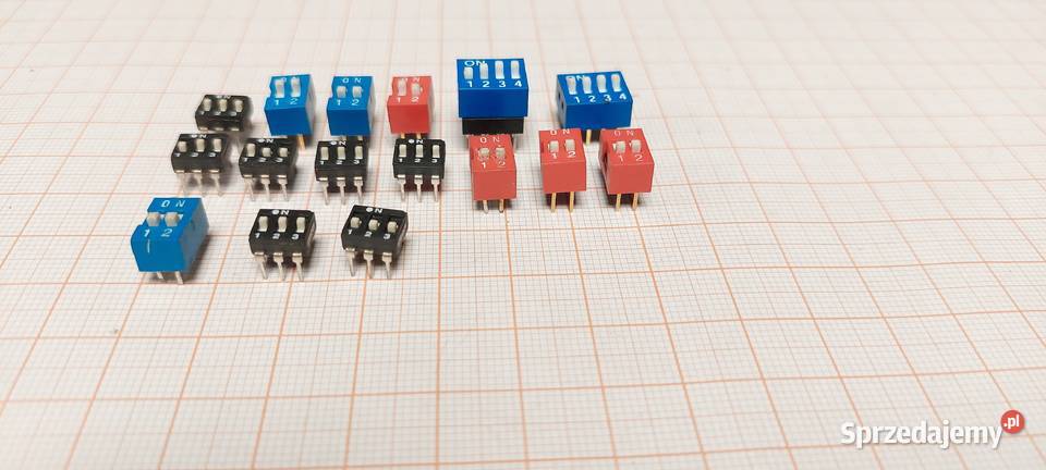 Przełącznik DIP SWITCH pozycyjny 16 A809 Czechowice-Dziedzice