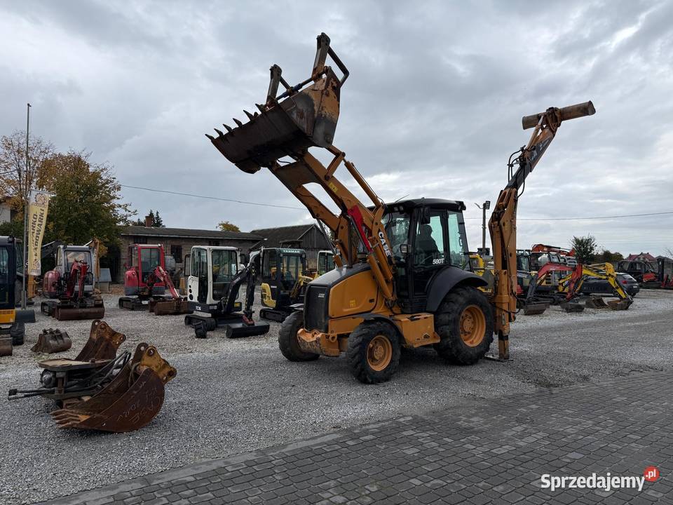 Case 580T CASE 580T KoparkoŁadowarka z 2012 roku Koparko ładowarki