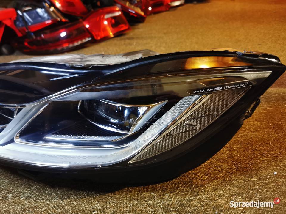 JAGUAR IPACE LAMPA LEWY PRZÓD LED J9D313W030EC lewe Pielgrzymka