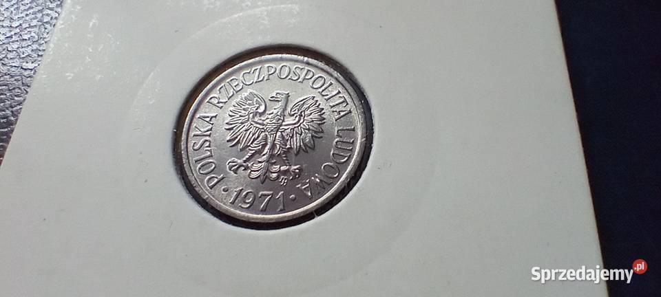 Stare monety 5 groszy 1971 skrętka Polska PRL