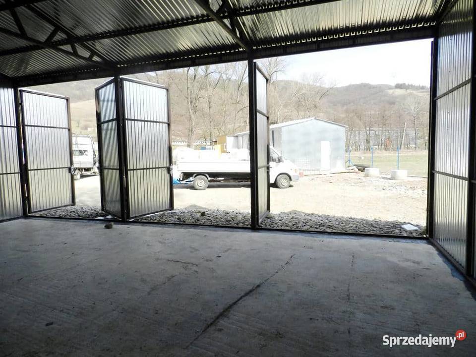 Blaszana montowana hala 86 m ocynkowana Kraków