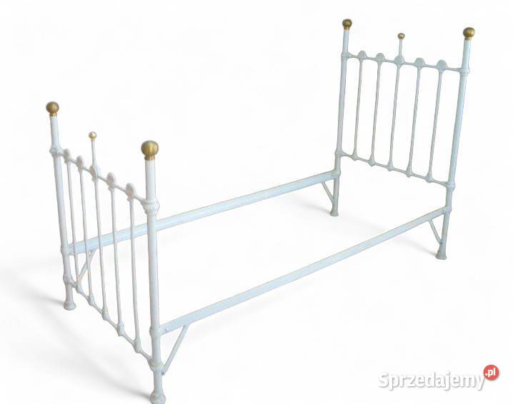 Antyk Łóżko metalowe 200 x 90 Suchorzew sprzedam