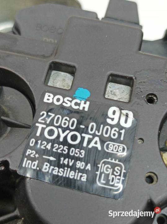 ALTERNATOR 270600J061 13 VVTI Toyota Yaris II Rok produkcji 2006 świętokrzyskie