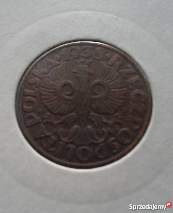 5 groszy 1938 okołomennicza