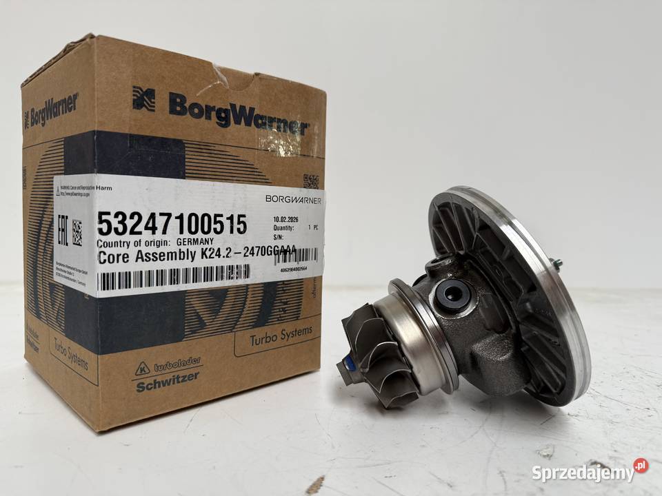 Nowy rdzeń CHRA BorgWarner KKK 53247100515