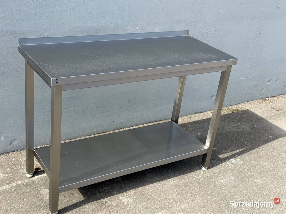 Stół przyścienny z półka 1200500850 Kalisz Pomorski