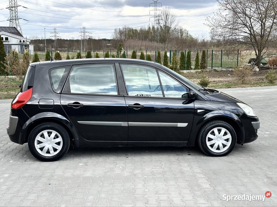 Renault Scenic II Lift 16 LPG nieuszkodzony mazowieckie Warszawa