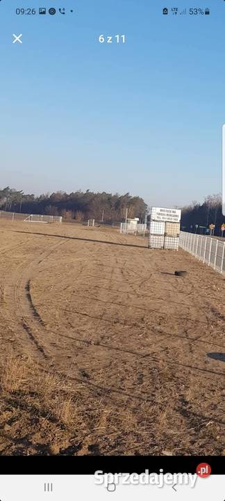 Wynajmę plac 4600m Słopanowo droga 185 Szamotuły asfalt sprzedam