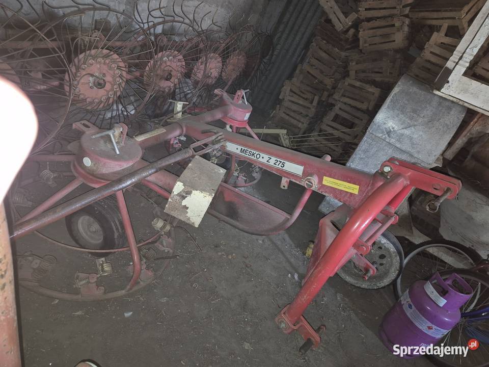 Przetrząsaczo zgrabiarka Mesko Z275 nieuszkodzony Kołdów