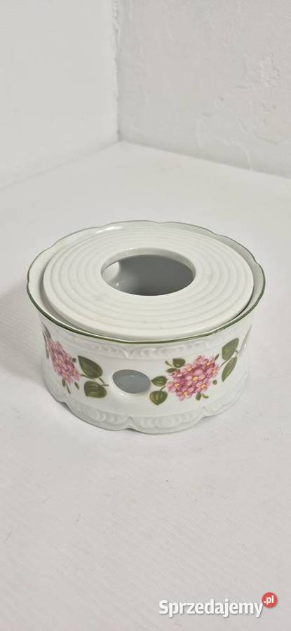 Porcelanowy Podgrzewacz pod Dzbanek Mitterteich Biłgoraj