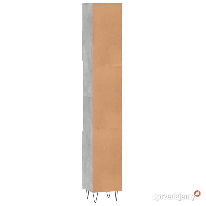 Szafka łazienkowa szarość betonu 30x30x190 Warszawa