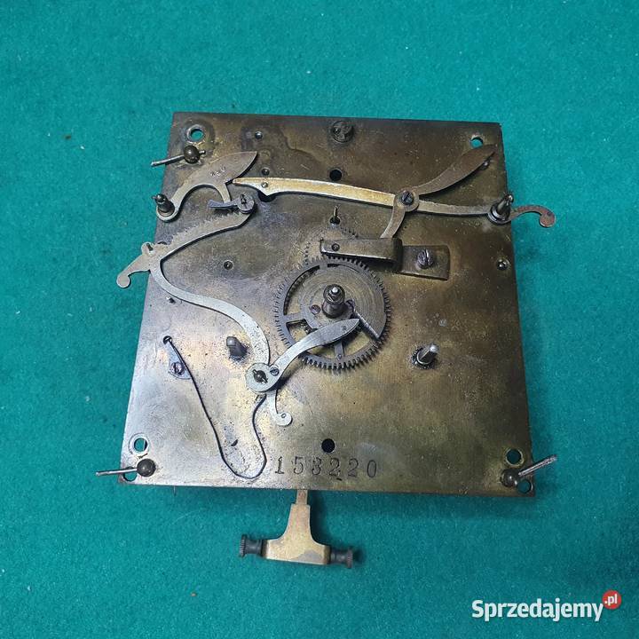 Sprawny mechanizm do zegara linkowego Antyki Wrocław