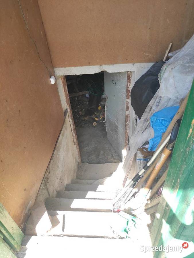 Działka ROD Łagiewniki Domek piwnica media prąd Łódź