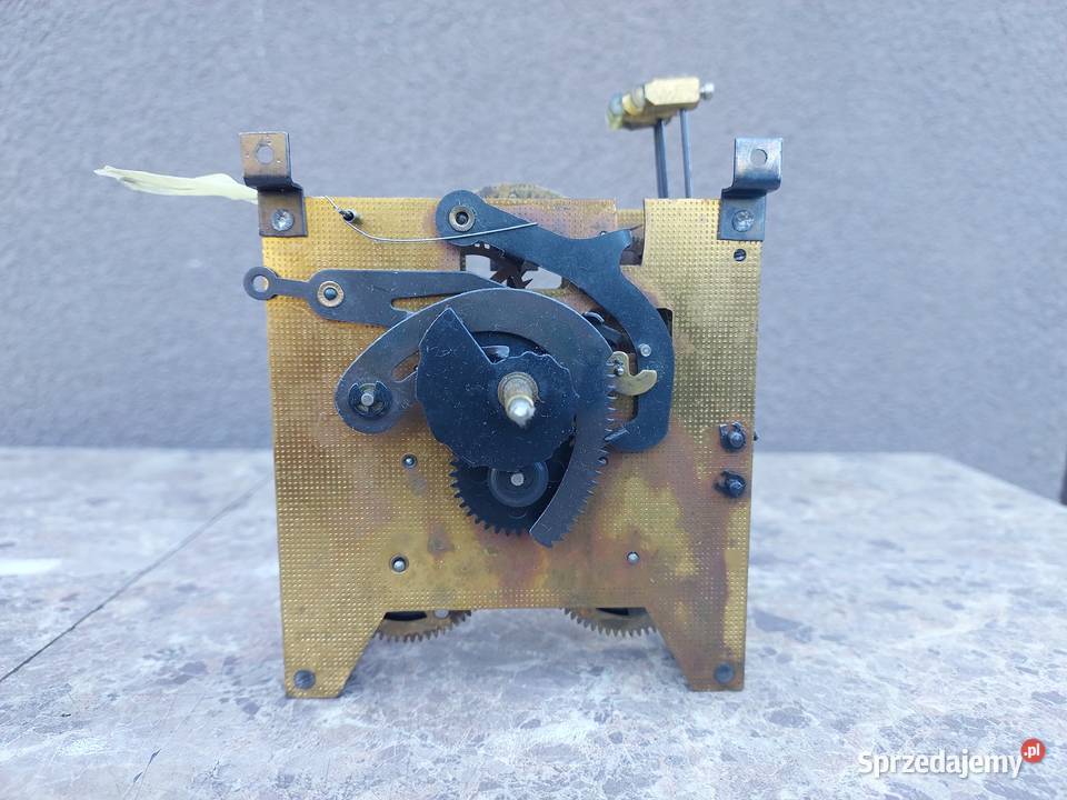 M063 Mechanizm starego zegara ściennego pomorskie Tczew