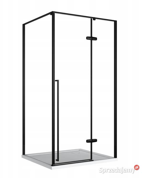 KABINA PRYSZNICOWA Czarna 90x90 100x100 podlaskie Choroszcz