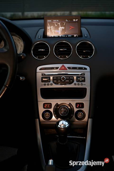 Peugeot 308 lift 2012 super wyposażenie poduszka powietrzna