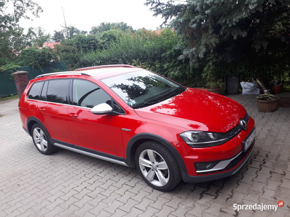 Vw Golf VII Alltrack 184 bezwypadkowe DSG komputer pokładowy Golf dolnośląskie