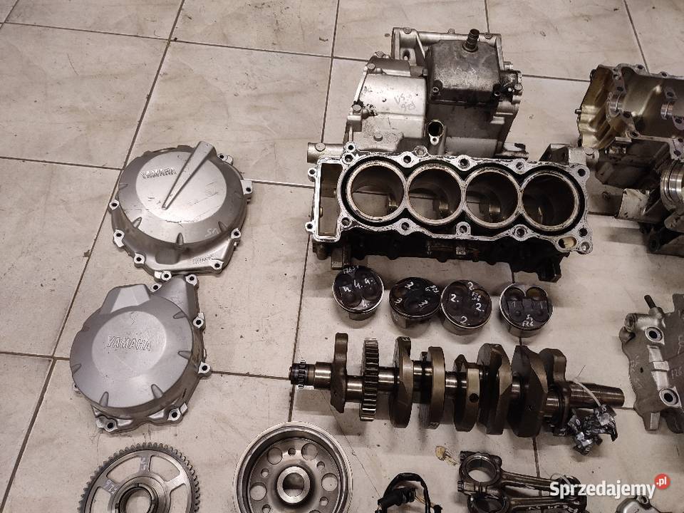Yamaha FZ6 Fazer RJ07 części wał głowica kapa Jelenia Góra