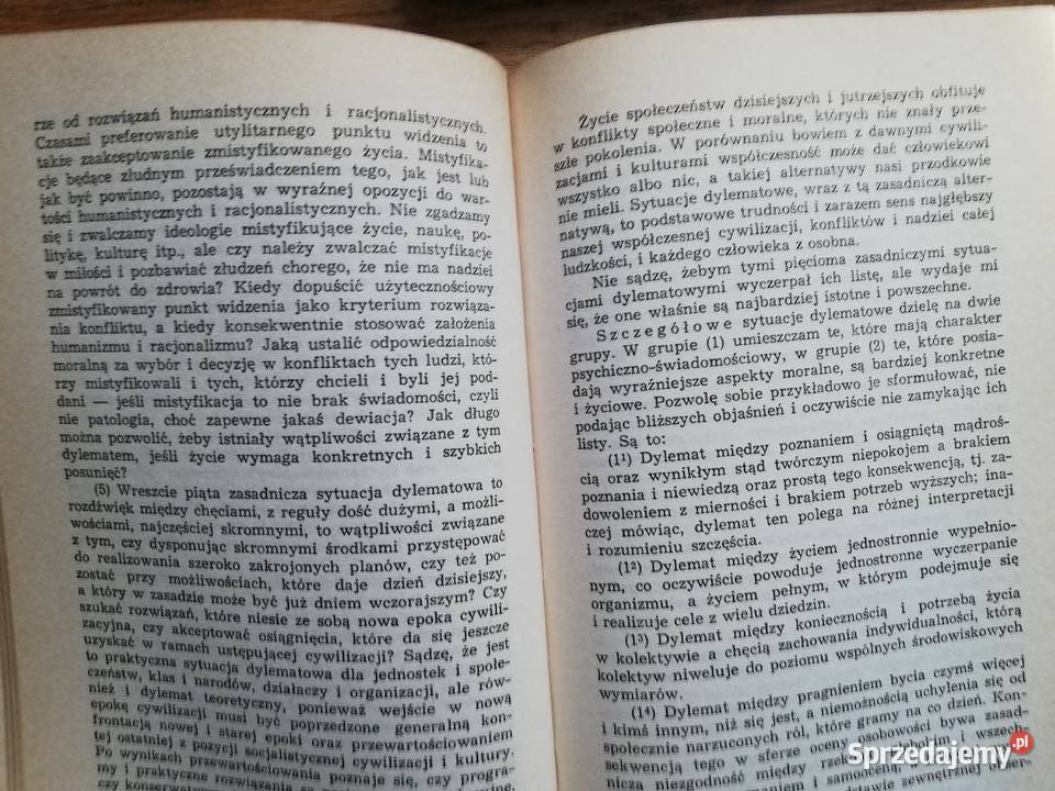 O konfliktach i postawach moralnych Jan Pawlica małopolskie