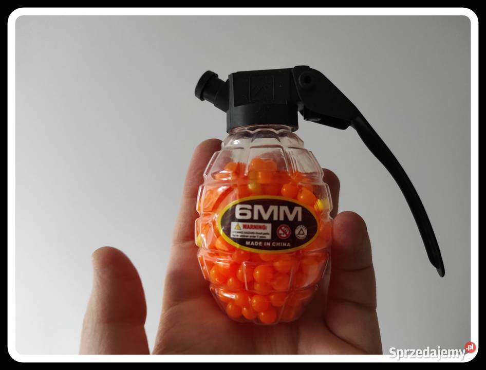 Kulki do pistoleti 6 mm plastikowe granat Pozostałe mazowieckie Płock