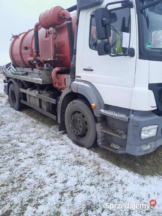 Mercedes Axor beczka asenizacyjna Ruda