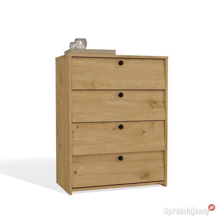 Szafka Na Buty LOKA DĄB ARTISAN 4 Drzwi Uchylne 66cm