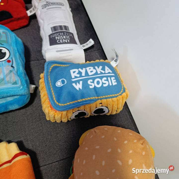 pluszowe maskotki z serii Gang Produkciaków Poznań