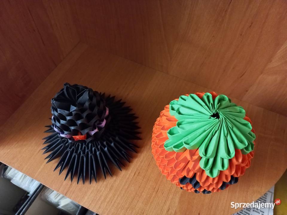 Dynia na Halloween z czapką czarownicy dekoracja Puławy