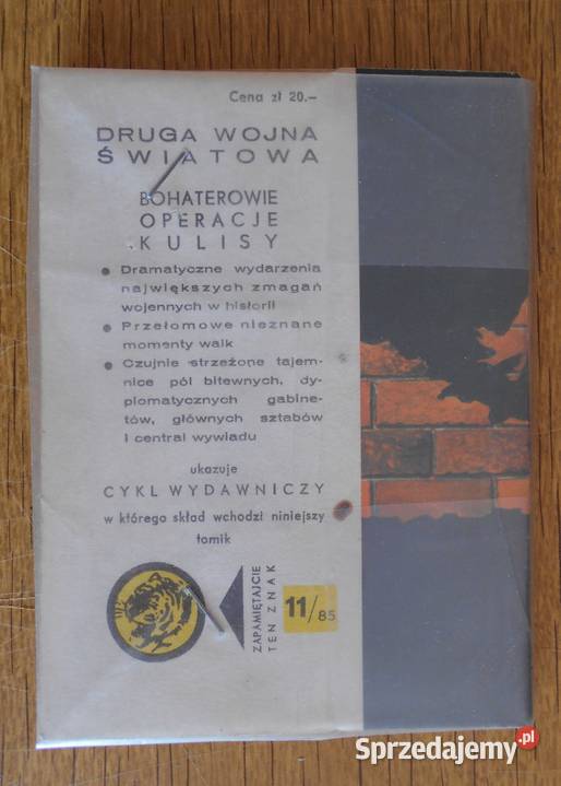Żółty Tygrys Śmierć podaje dłoń 1185 historyczne Parczew